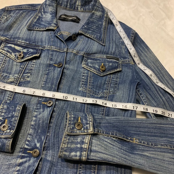 Dolce & Gabbana Bling Embellished Y2K Jean Jacket - Picture 4 of 9